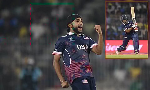 டி20 உலகக் கோப்பை: நெதர்லாந்தை பந்தாடியது அமெரிக்கா