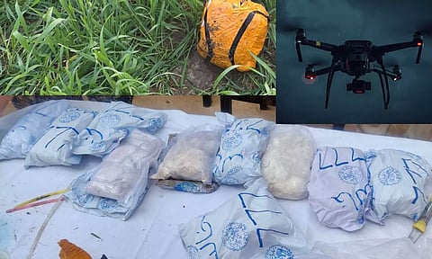 ஜம்மு எல்லையில் ரூ.40 கோடி மதிப்புள்ள போதைப்பொருள் பொட்டலங்களை வீசிச் சென்ற பாகிஸ்தான் டிரோன்