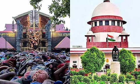 சபரிமலையில் பெண்கள் அனுமதி விவகாரம்- மறுஆய்வு மனுக்கள் நாளை சுப்ரீம் கோர்ட்டில் பரிசீலனை