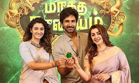 'மரகத நாணயம் 2' படத்தின் பூஜை க்ளிக்ஸ்!