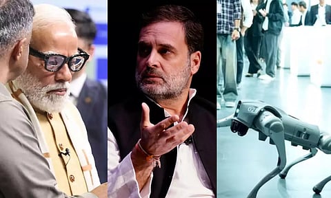 சீனா நம்மை கேலி செய்கிறது.. ஏஐ மாநாட்டில் சீன ரோபோ நாய் பயன்படுத்தப்பட்டதற்கு ராகுல் கண்டனம்