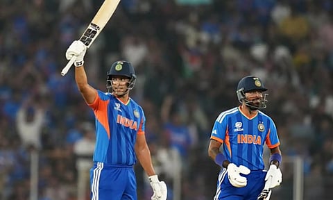 துபே அதிரடி அரைசதம்... நெதர்லாந்து அணிக்கு 194 ரன்கள் இலக்கு நிர்ணயித்த இந்தியா