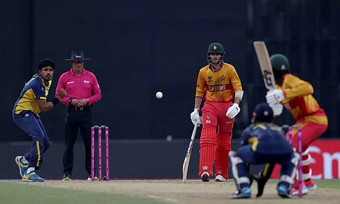 டி20 உலகக் கோப்பை: இலங்கையை வீழ்த்தி ஜிம்பாம்பே அபார வெற்றி