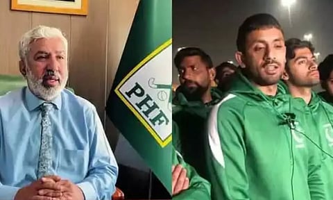 பாகிஸ்தான் கேப்டனுக்கு தடை விதித்து விட்டு ராஜினாமா செய்த ஹாக்கி சம்மேளன தலைவர்