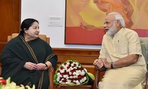 பெண்கள் சக்தியின் ஒரு வெளிப்பாடாகவே ஜெயலலிதா இருந்தார் - பிரதமர் மோடி புகழாரம்