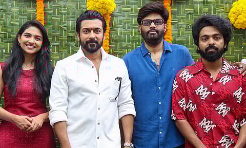 சூர்யா படத்தின் அப்டேட் கொடுத்த ஜி.வி. பிரகாஷ் குமார்