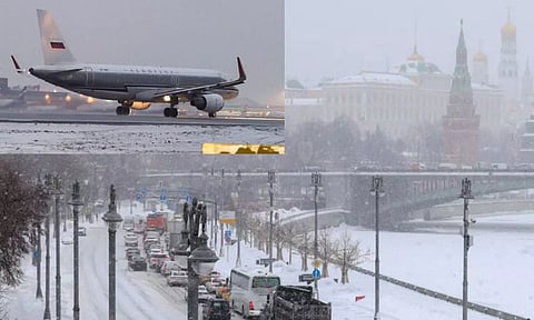 Moscow Under Attack: ரஷிய தலைநகர் மீது பாய்ந்த உக்ரைன் டிரோன்கள் - விமான நிலையங்கள் மூடல்