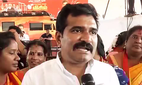 தி.மு.க.-காங்கிரஸ் கூட்டணி பற்றிய கேள்விக்கு சி.டி.ஆர். நிர்மல் குமார் பதிலடி