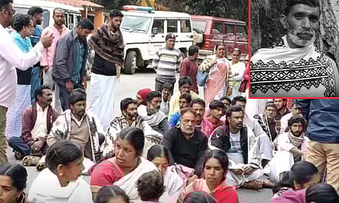 ஊட்டி அருகே புலி தாக்கி முதியவர் உயிரிழப்பு- பொதுமக்கள் சாலை மறியல்