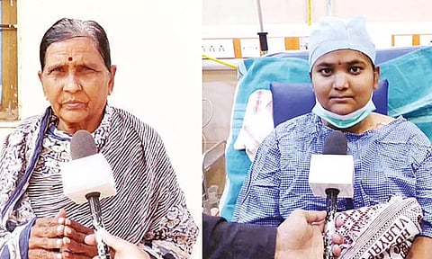 மருமகளுக்கு சிறுநீரகம் தானம் செய்த மாமியார்