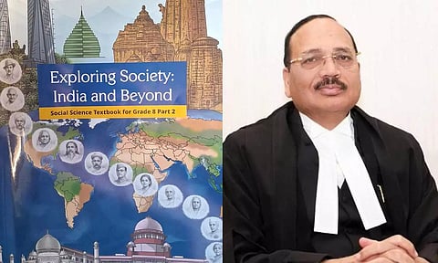 NCERT பாட புத்தகத்தில் 'நீதித்துறையில் ஊழல்' எனும் புதிய பாடம் - உச்சநீதிமன்ற தலைமை நீதிபதி கண்டனம்