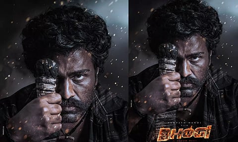 அதிரடி ஆக்ஷனில் மிரட்டும் ஷர்வா... போகி ஃபர்ஸ்ட் லுக் வெளியீடு
