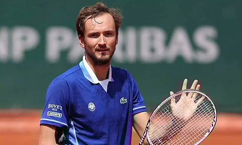 துபாய் ஓபன் டென்னிஸ்: காலிறுதிக்கு முன்னேறினார் மெத்வதேவ்