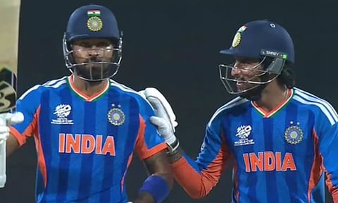 திலக்- பாண்ட்யா அதிரடி: ஜிம்பாப்வே அணிக்கு 257 ரன்கள் இலக்கு நிர்ணயித்தது இந்தியா