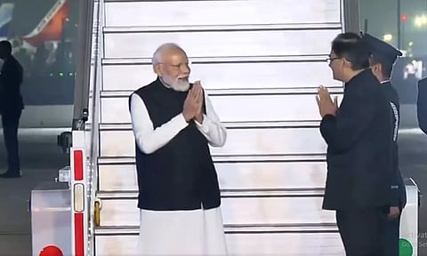 இஸ்ரேல் பயணம் நிறைவு: டெல்லி திரும்பினார் பிரதமர் மோடி
