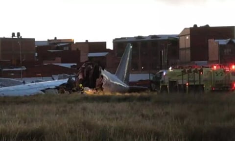 பொலிவியாவில் சரக்கு விமான விபத்தில் 15 பேர் பலி