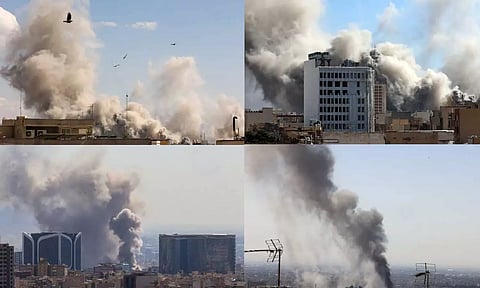 ஈரான் இலக்குகளை குறிவைத்து 1,200 குண்டுகள் மூலம் தாக்குதல்: இஸ்ரேல் ராணுவம்