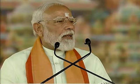 பணம் நமக்கு, பிரச்சனை மக்களுக்கு என்பது தான் தி.மு.க.-வின் மாடல்: பிரதமர் மோடி