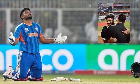 USA போட்டியின்போது சஞ்சு சாம்சனிடம் ரோகித் சர்மா கூறிய தன்னம்பிக்கை வார்த்தை..!