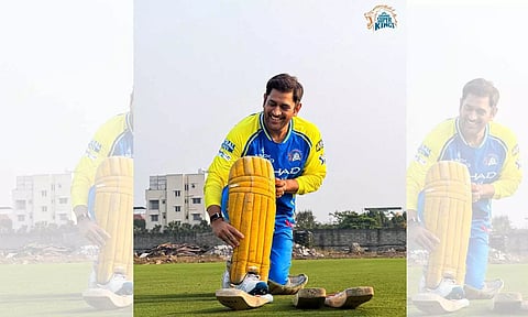 ஐ.பி.எல். போட்டிக்காக தயாராகும் தல டோனி