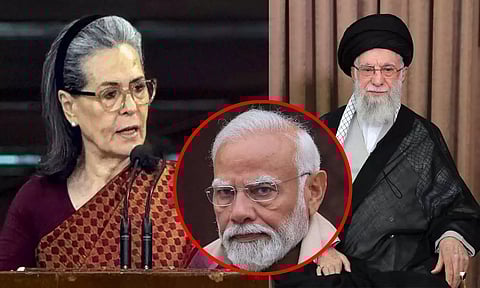 ஈரான் உச்ச தலைவர் படுகொலையை மோடி அரசு கண்டிக்காமல் இருப்பது... சோனியா காந்தி கண்டனம்!