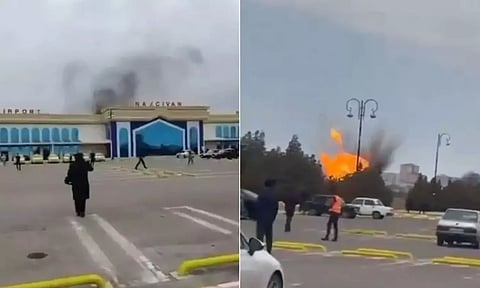 விமான நிலையம்மீது தாக்குதல்... இருவர் காயம் - ஈரானுக்கு அஜர்பைஜான் கண்டனம்!