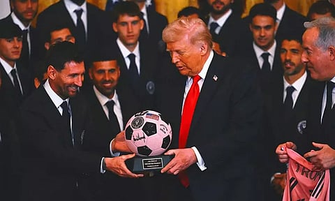 பீலேவா, மெஸ்சியா-யார் சிறந்தவர்?: டிரம்ப் விளக்கம்