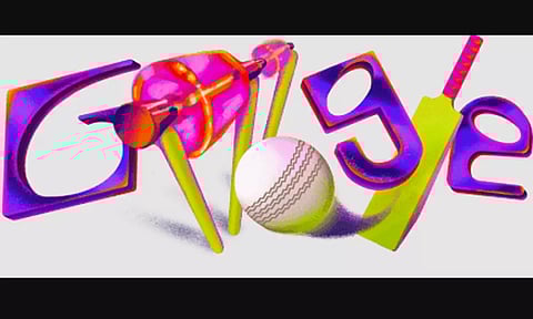 டி20 உலகக் கோப்பை இறுதிப்போட்டி: சிறப்பு டூடுல் வெளியிட்டு சிறப்பித்த கூகுள் #T20WorldCup