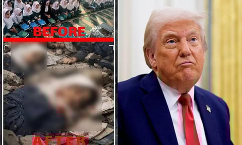 160 சிறுமிகள் கொலை.. ஈரான் பள்ளி மீதான தாக்குதல் குறித்து டிரம்ப் பதில்