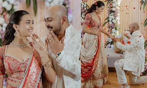 அடுத்த இன்னிங்ஸ்..! நிச்சயதார்த்த படங்களை வெளியிட்ட பிரித்வி ஷா