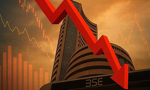 மத்திய கிழக்கு போரால் இந்திய பங்குச்சந்தைகள் கடும் வீழ்ச்சி! #sharemarket