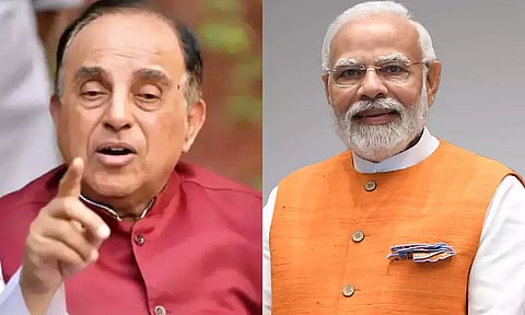 #PMModi எனக்குத் தெரிந்த தகவல்களை வெளியிட்டால், அது மோடி பிரதமர் பதவியை ராஜினாமா செய்ய வழிவகுக்கும் - சுப்ரமணியன் சுவாமி