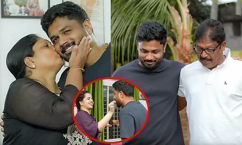 VIDEO | டி20 உலகக்கோப்பை வெற்றியை குடும்பத்துடன் கொண்டாடிய சஞ்சு சாம்சன்