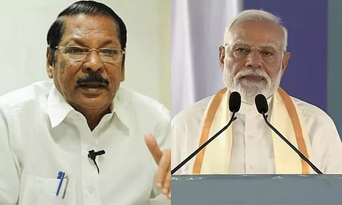 PM Modi | பிரதமர் மோடி கூறியது ஜமுக்காளத்தில் வடிகட்டிய பொய் - ஆர்.எஸ்.பாரதி