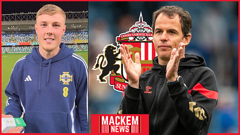Sunderland defender Dan Ballard was named Northern Ireland MOTM against Belarus. (Credit: Imago/Northern Ireland X)