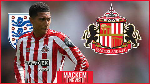 Sunderland star Jobe Bellingham ahs been called up to England's Under-21's (Credit: Imago)