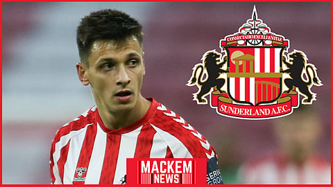 Nazariy Rusyn has struggled for minutes at Sunderland. (Credit: Imago)
