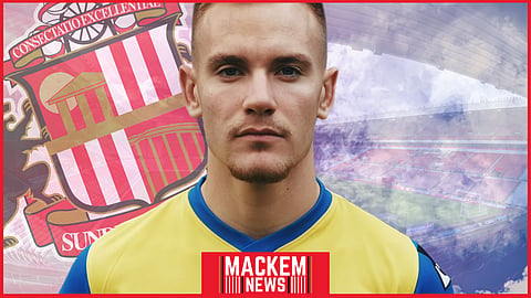Sunderland have been linked with a move for Matija Frigan. (Credit: Westerlo YouTube)