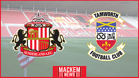 Ben Crompton is on loan at Tamworth from Sunderland. (Credit: Imago)
