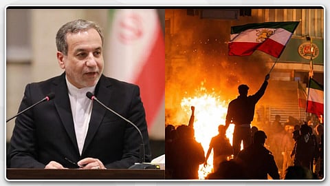 'പ്രക്ഷോഭകരെ തൂക്കിക്കൊല്ലില്ല'; ഇറാനിയൻ ന്യായാധിപനെ പരസ്യമായി തള്ളി വിദേശകാര്യ മന്ത്രി അരാഗ്ചി