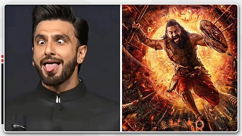 'മതവികാരം വ്രണപ്പെടുത്തി'; 'കാന്താര'യിലെ ദൈവീക രൂപത്തെ അനുകരിച്ചതിൽ രൺവീർ സിംഗിനെതിരെ കേസ്