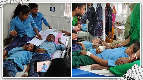 സർക്കാർ സ്കൂളിൽ ഉച്ചഭക്ഷണം കഴിച്ച വിദ്യാർത്ഥികൾക്ക് ഛർദ്ദി; ബീഹാറിൽ 70 കുട്ടികൾ ആശുപത്രിയിൽ പ്രവേശിപ്പിച്ചു