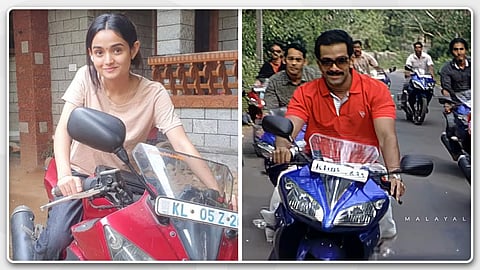 'പച്ചവെള്ളം തച്ചിന്' ഗാനത്തിൽ സോജപ്പനൊപ്പം ബൈക്ക് ഓടിക്കുന്നത് എന്റെ അച്ഛൻ; നടി മീനാക്ഷി