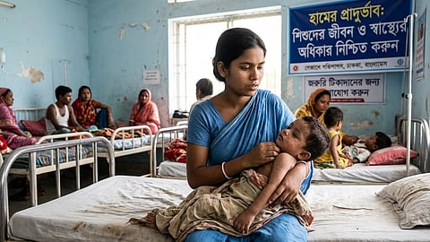 ബംഗ്ലാദേശിൽ അഞ്ചാംപനി പടരുന്നു; നൂറിലധികം കുട്ടികൾ മരിച്ചു