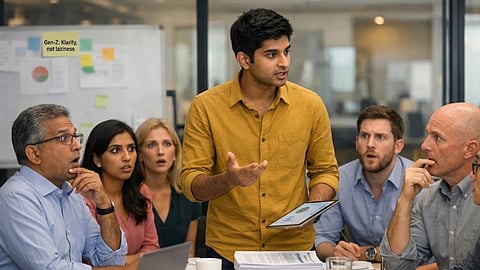 "ശമ്പളം കുറവ്, ജോലി കൂടുതൽ"; മാനേജരുടെ വായടപ്പിച്ച് ജെൻ-സി യുവാവിന്റെ മറുപടി വൈറൽ. പുതിയ കാലത്തെ തൊഴിൽ രീതികളും വൈറൽ കുറിപ്പും