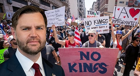 വംശഹത്യയ്ക്ക് മറുപടി പറയേണ്ടിവരും; യുഎസ് വൈസ് പ്രസിഡന്റിനെതിരെ വ്യാപക പ്രതിഷേധം, ട്രംപിന് രാഷ്ട്രീയ സമ്മർദ്ദം