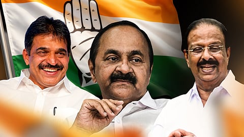 കോൺഗ്രസിൽ മുഖ്യമന്ത്രി കസേരയെച്ചൊല്ലി പരസ്യയുദ്ധം; 'കെ.സി ഓപ്പറേഷന്' ചുക്കാൻ പിടിച്ച് കെ. സുധാകരൻ, ഉരിയാടാതെ ചെന്നിത്തലയും സതീശനും