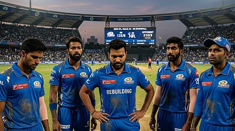 മുംബൈ ഇന്ത്യന്സ്: 'സകലതും പാളിയ കടലാസ് പുലികൾ'; ഇനി രക്ഷയുണ്ടോ?