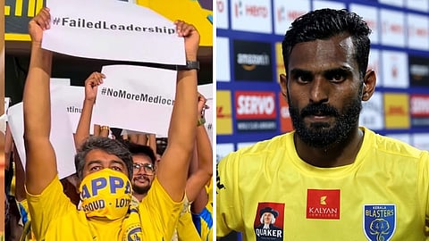 “ഈ കൊടി ഉയരേണ്ടത് ഇന്ത്യൻ ഫുട്ബോൾ ഫെഡറേഷന്റെ ആസ്ഥാനത്ത്”; ബ്ലാസ്റ്റേഴ്സ് പ്രതിസന്ധിയിൽ സി. കെ. വിനീതിന്റെ മുന്നറിയിപ്പ്