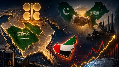 UAE-Exits-OPEC-Saudi-Pakistan-Nexus-Conflict-Analysis:സൗദി - പാക് സഖ്യത്തിനെതിരെ യു.എ.ഇ; ഒപെക് പിന്മാറ്റവും സാമ്പത്തിക ഉപരോധവും ലക്ഷ്യമിടുന്നത് എന്ത്?